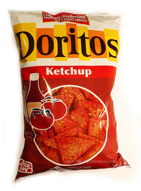 “Limited Time Only” Ketchup Doritos (Canada) | theimpulsivebuy | flickr licensed CC BY