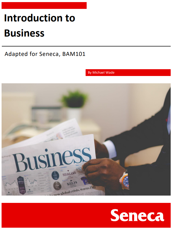 Cover image for Introduction to Business